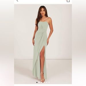 Azazie PLUM colored bridesmaid dress